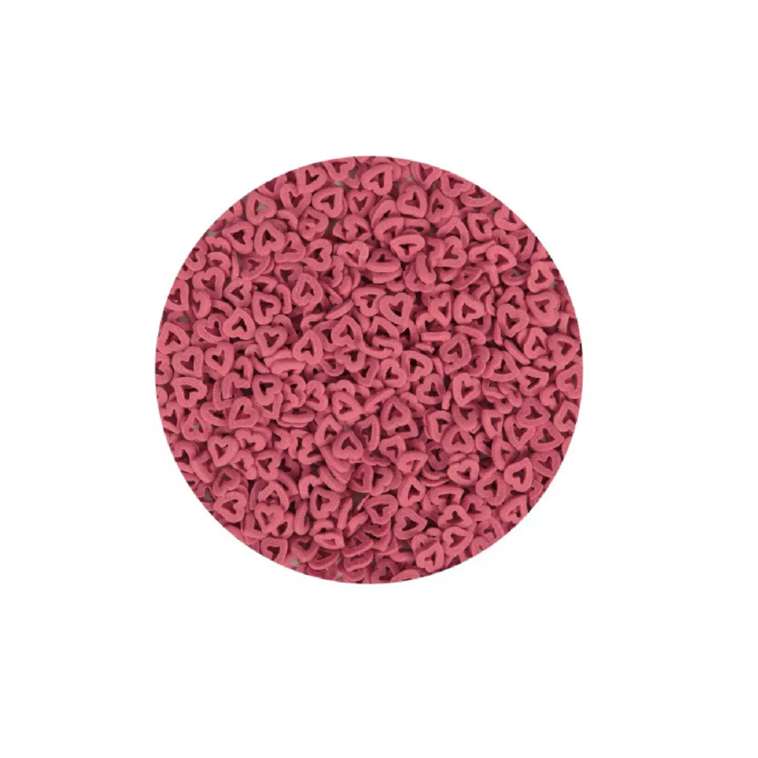 Confetti Open Hartjes Rood 45g