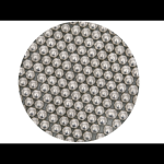 Suikerparels Metallic Zilver 8mm - 45 gram