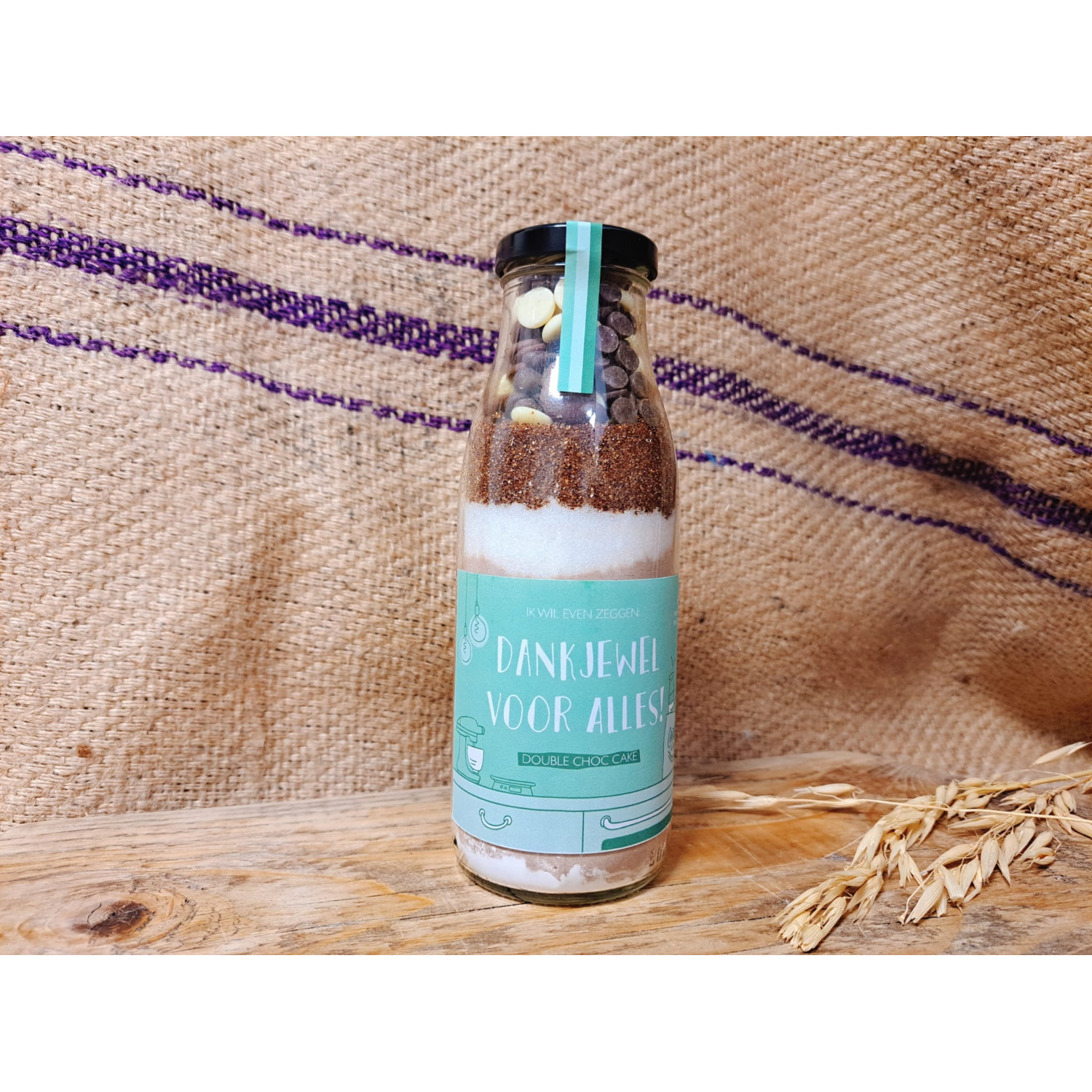 Cadeaufles Dankjewel - tht 15-08-25