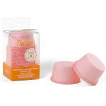 CupCake Cups Roze Geplooid 25 st. 55x35 mm