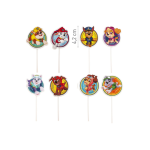 Dekora Paw Patrol Cake Toppers pk/16