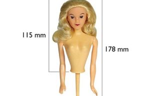 PME Doll Pick (Pin Popje) Blond
