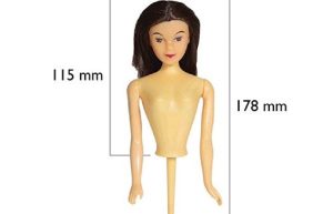 PME Barbie Doll Pick (Pin Popje) Brunette