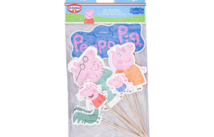 Dr. Oetker Peppa Pig & Familie - Taart Toppers pc/12