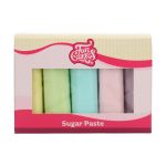Rolfondant Multipack Pastel Colours 5x100 gram