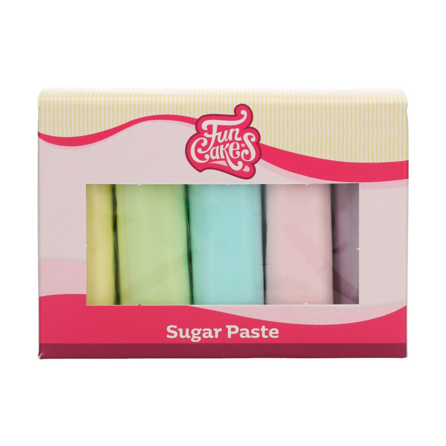 Rolfondant Multipack Pastel Colours 5x100 gram