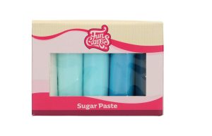 Rolfondant Multipack Blue Colour Palette 5x100 gram