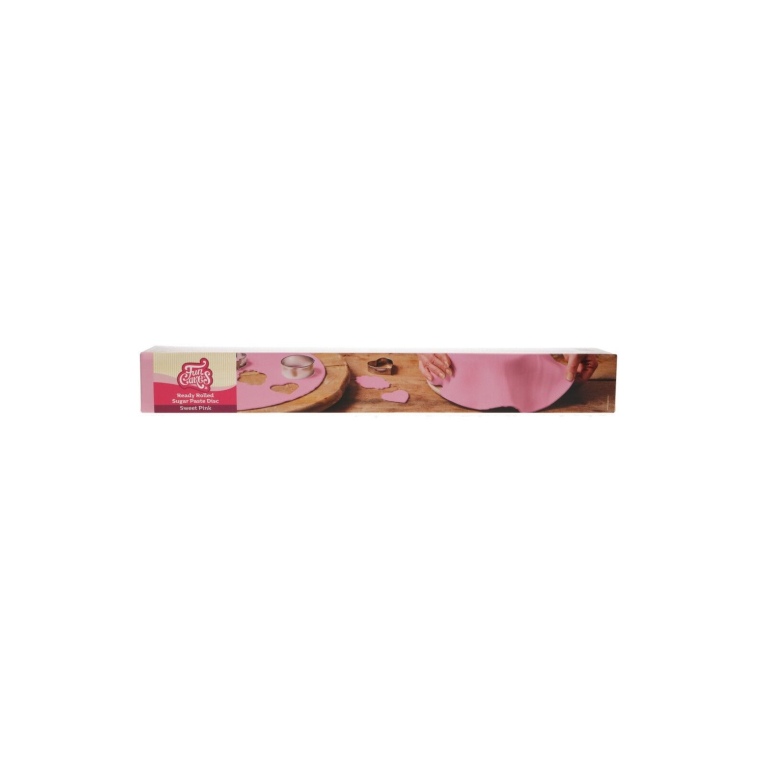 Ready Rolled Fondant Disc Sweet Pink