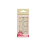 FunCakes Suikerdecoratie Witte Madeliefjes pk/16