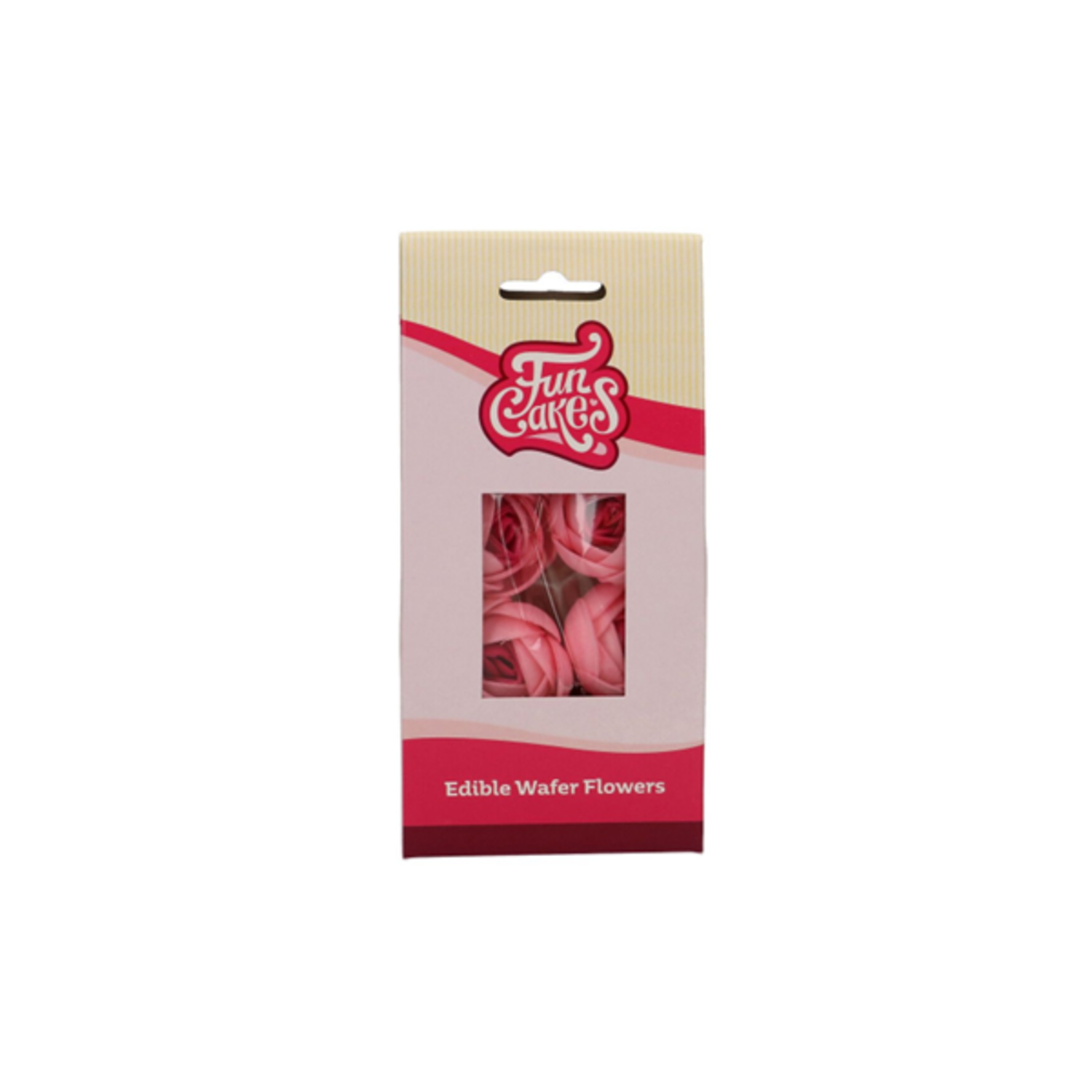 FunCakes Eetbare Papieren Bloemen Roos pk/6