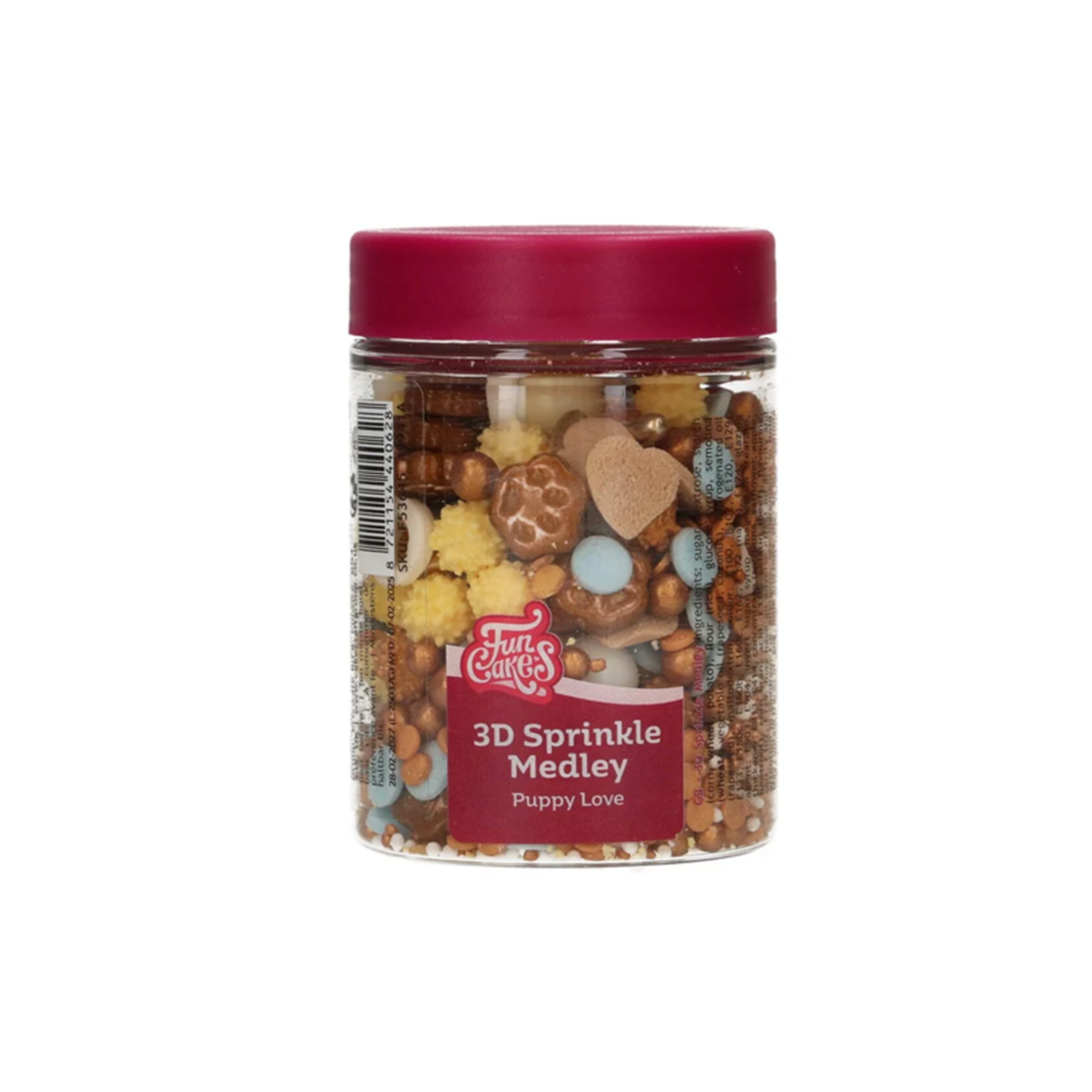 FunCakes 3D Sprinkle Medley - Puppy Love 70g