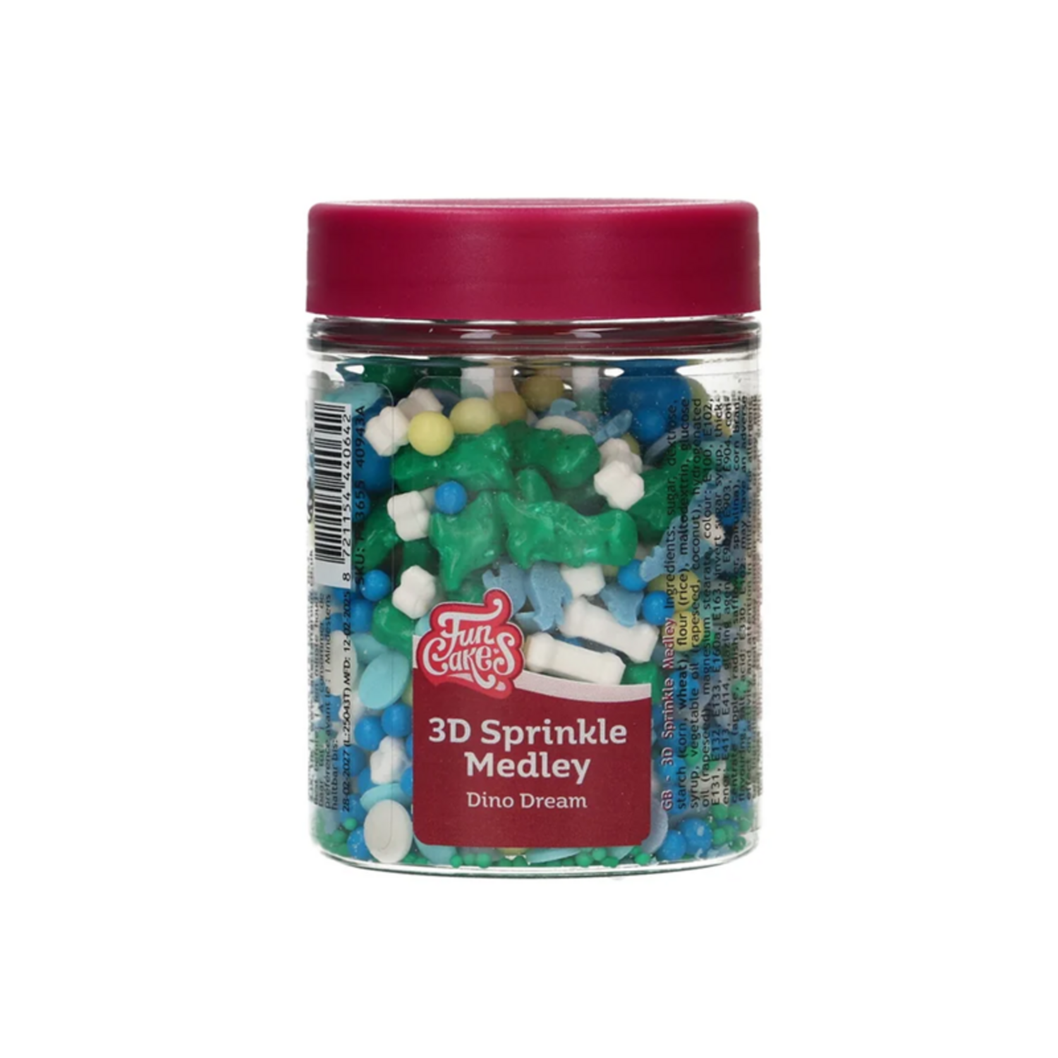 FunCakes 3D Sprinkle Medley - Dino Dream 70g