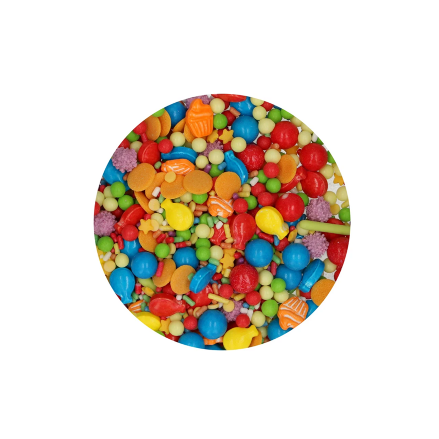 FunCakes 3D Sprinkle Medley - Birthday Bash 70g