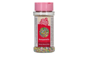 FunCakes Nonpareils Shiny Disco Mix 80g