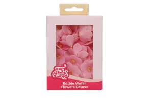 FunCakes Eetbare Papieren Bloemen Deluxe Hortensia Roze Klein pk/18