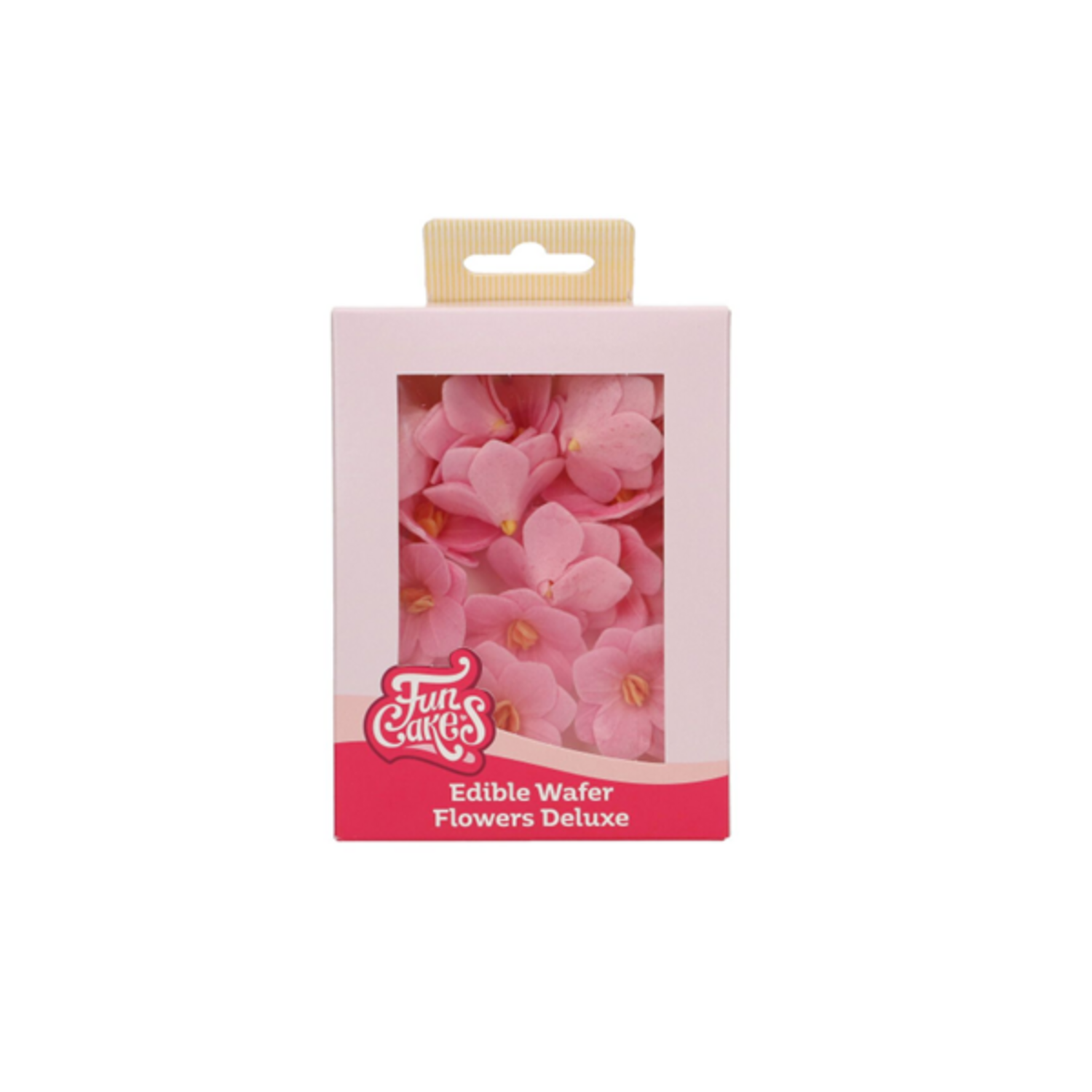 FunCakes Eetbare Papieren Bloemen Deluxe Hortensia Roze Klein pk/18