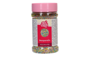 FunCakes Nonpareils Shiny Disco Mix 250g