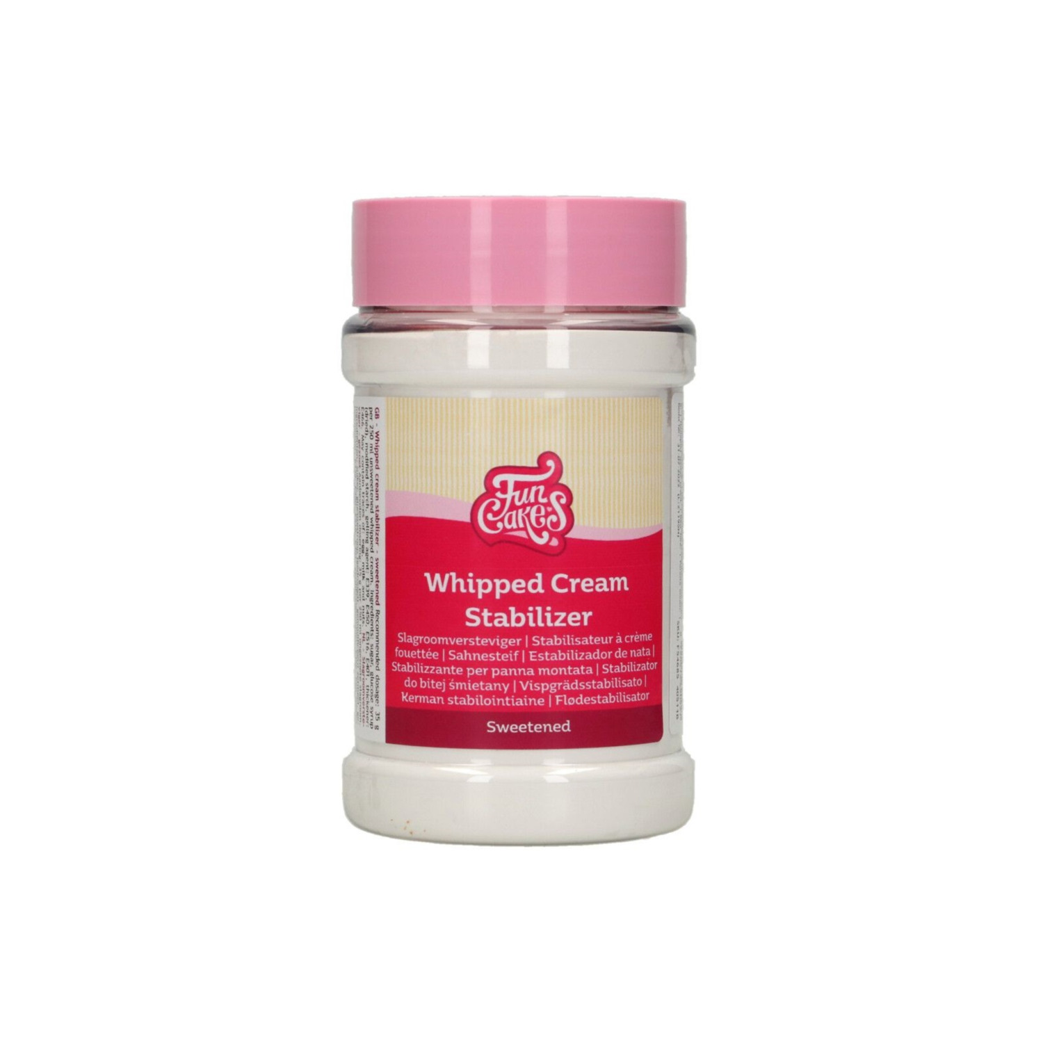 FunCakes Slagroomversteviger Gezoet 150 g