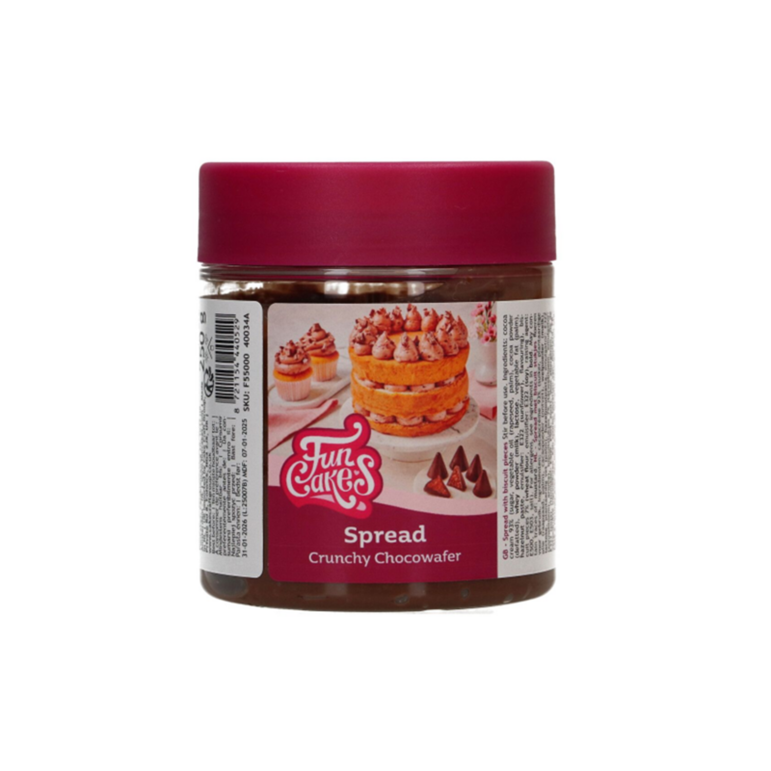FunCakes Spread - Crunchy Chocowafel 250g