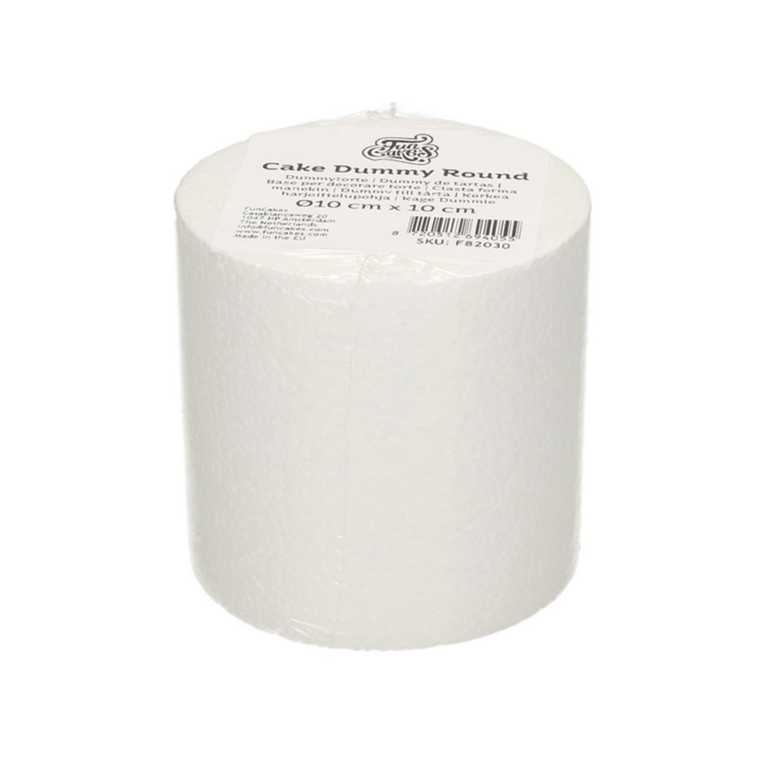Taart Dummy Rond Ø10 cm x 10 cm