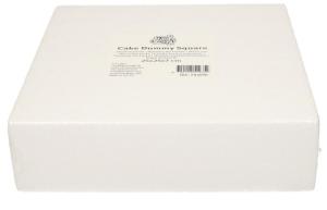 Taart Dummy Vierkant 25x25x7 cm