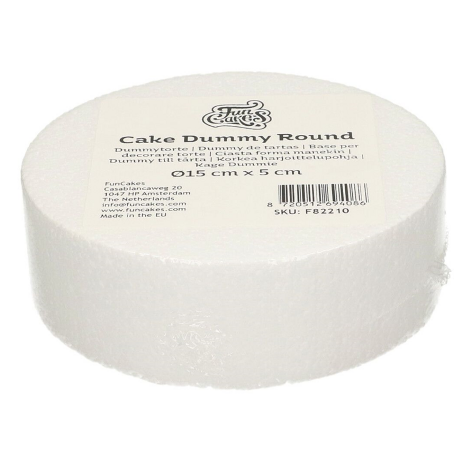 Taart Dummy Rond Ø15 cm x 5 cm