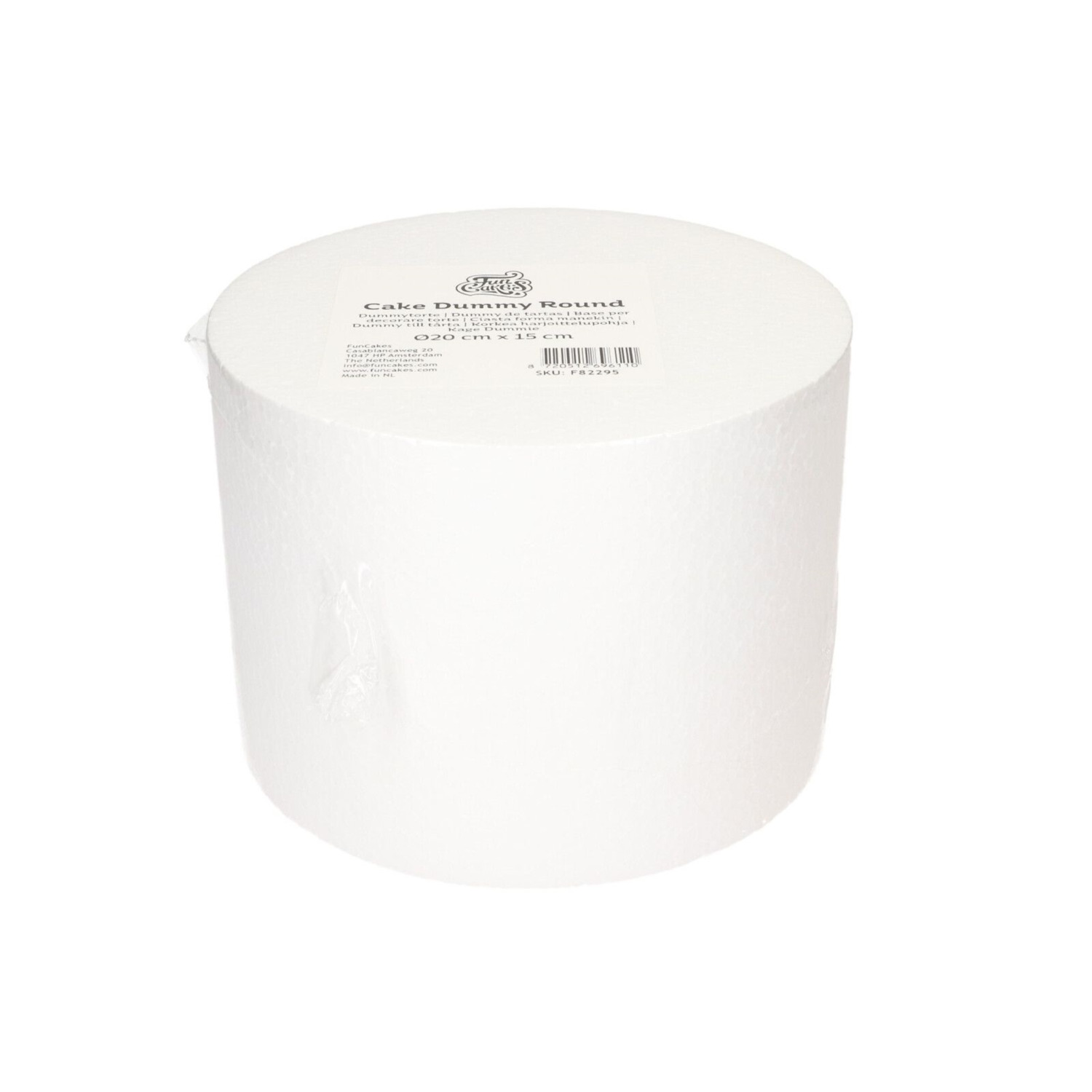 Taart Dummy Rond Ø20 cm x 15 cm