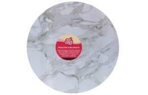 Masonite Cake Board Rond Marmer - 25 cm