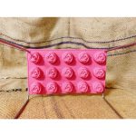Siliconen bakvorm mini roos 15x