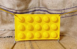 Siliconen bakvorm Mini Zonnebloemen 15x**