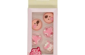 FunCakes Suikerdecoratie Baby Roze Set/12