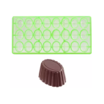 Bonbonvorm Chocolate World GL Cuvette Ovaal (24x) 35x26x19mm