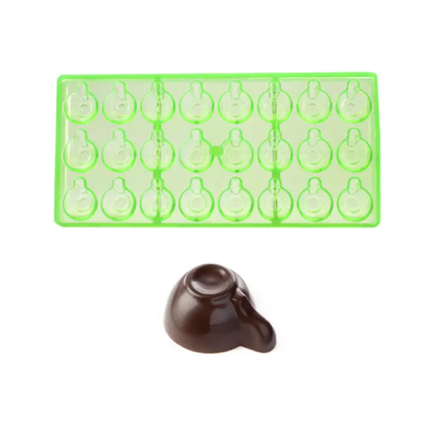 Bonbonvorm Chocolate World GL Koffiekopje (24x) 26x33x14.5mm