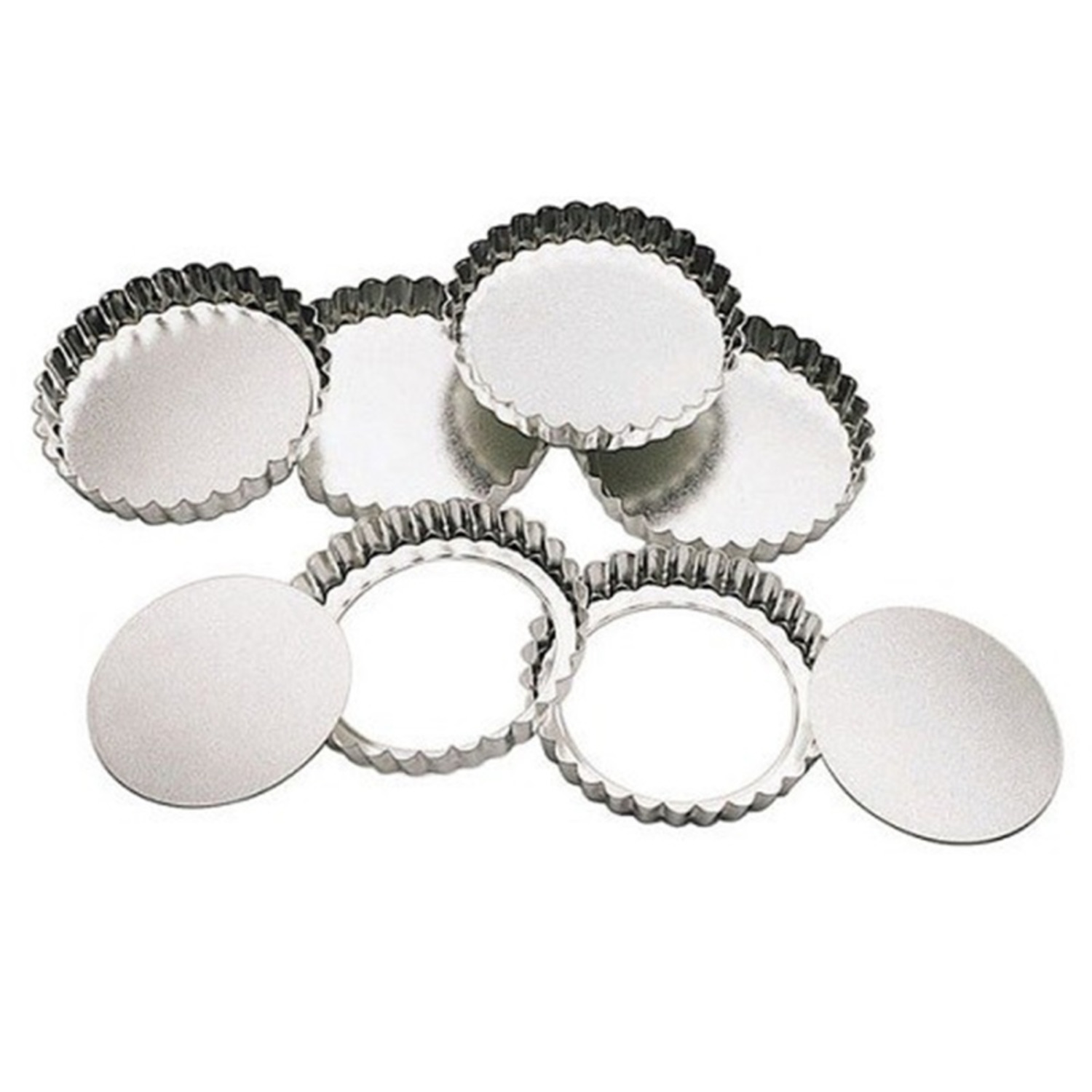Kitchen Craft Quichevormpjes 6stuks