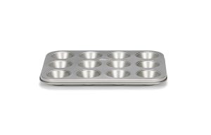 Patisse Silver-Top Mini Muffin Pan 12 vaks