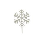 Cupcake Toppers Sneeuwvlokken set/10