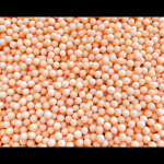 Parel Mat Peach 5 mm 90 gram