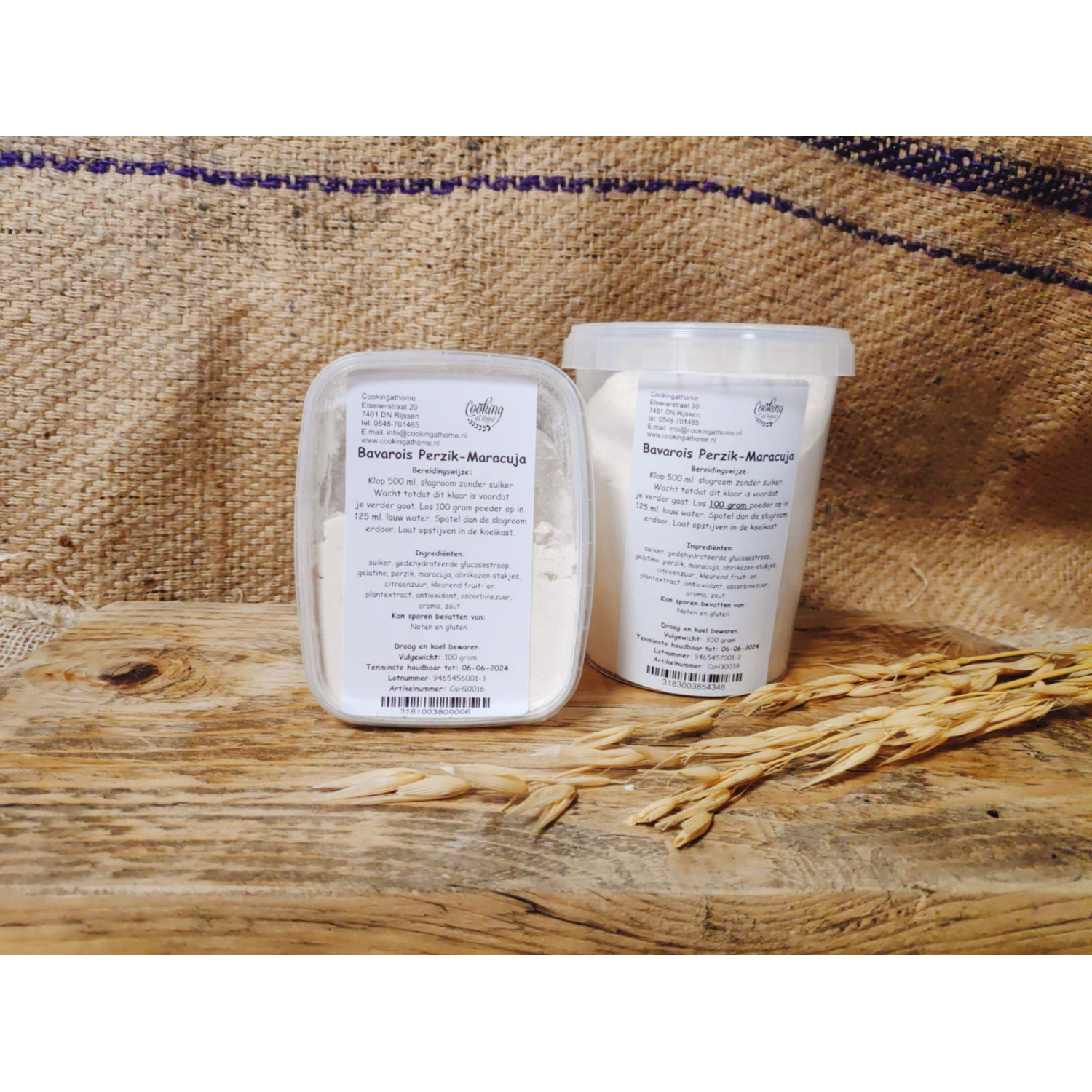 Bavarois Perzik-maracuja 300 gram