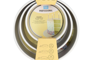 Taartpan PME SET/3 5cm hoog (15/20/25cm)