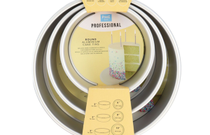 Taartpan PME SET/3 7.5cm hoog (15/20/25cm)