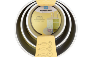 Taartpan PME SET/3 10cm hoog (15/20/25cm)