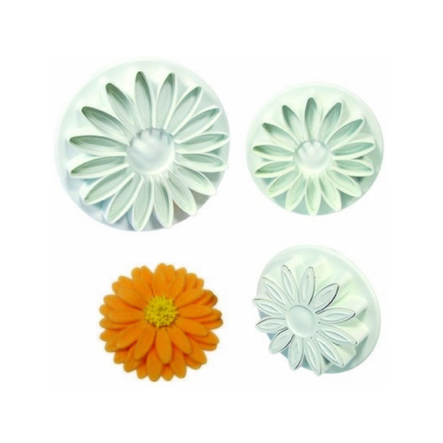 PME Plunger Cutter Zonnebloem/Margriet/Gerbera set/3