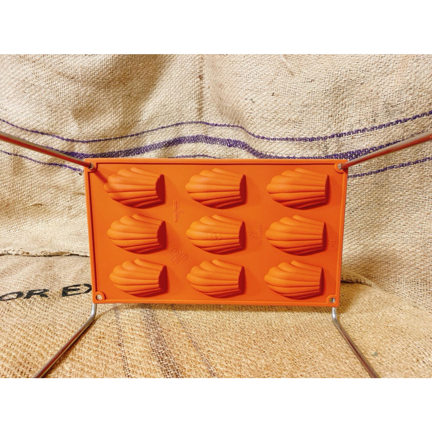 Siliconen Bakvorm Madeleine 68x45x17mm (9)