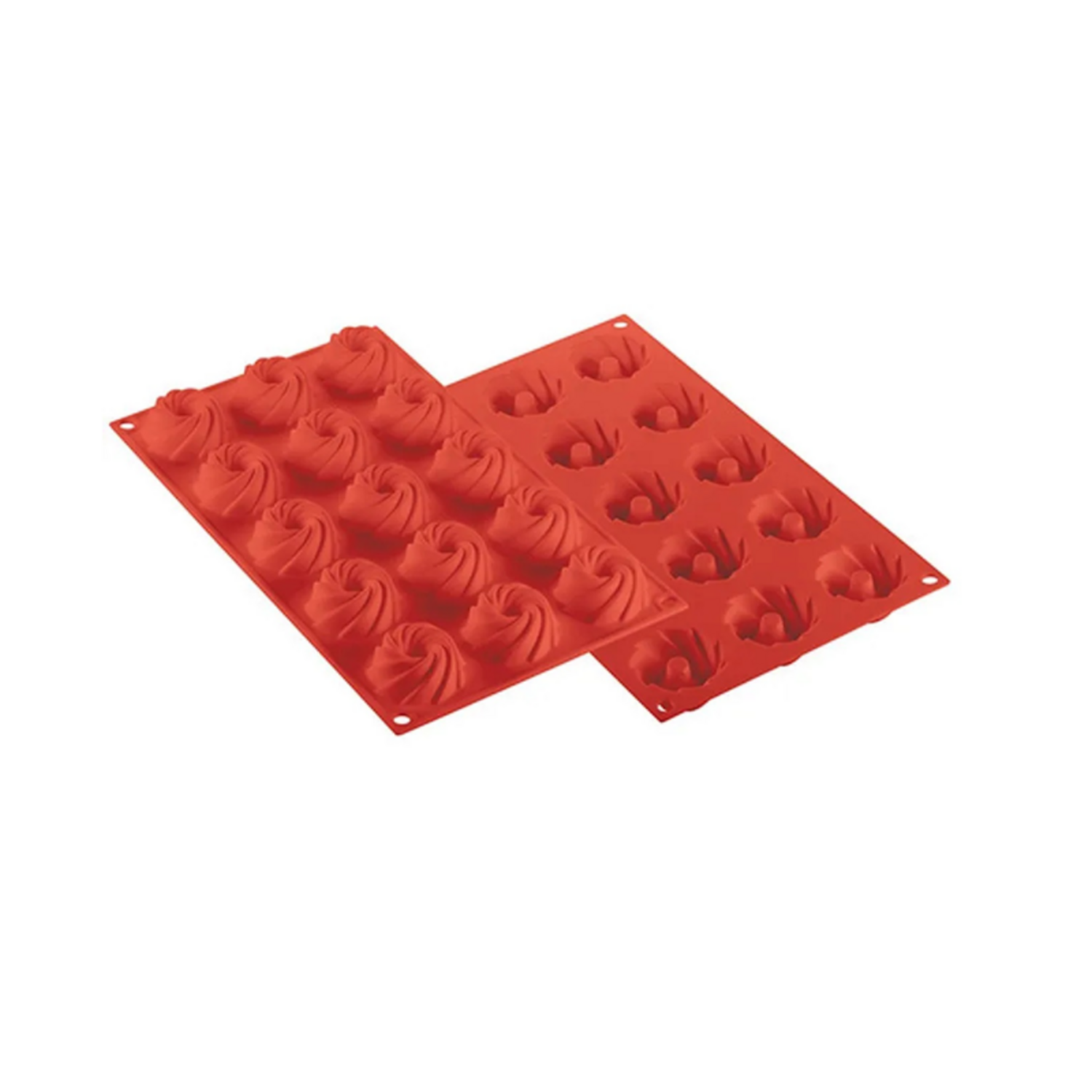 Siliconen Bakvorm Mini Swirl Ø48x20mm (15)