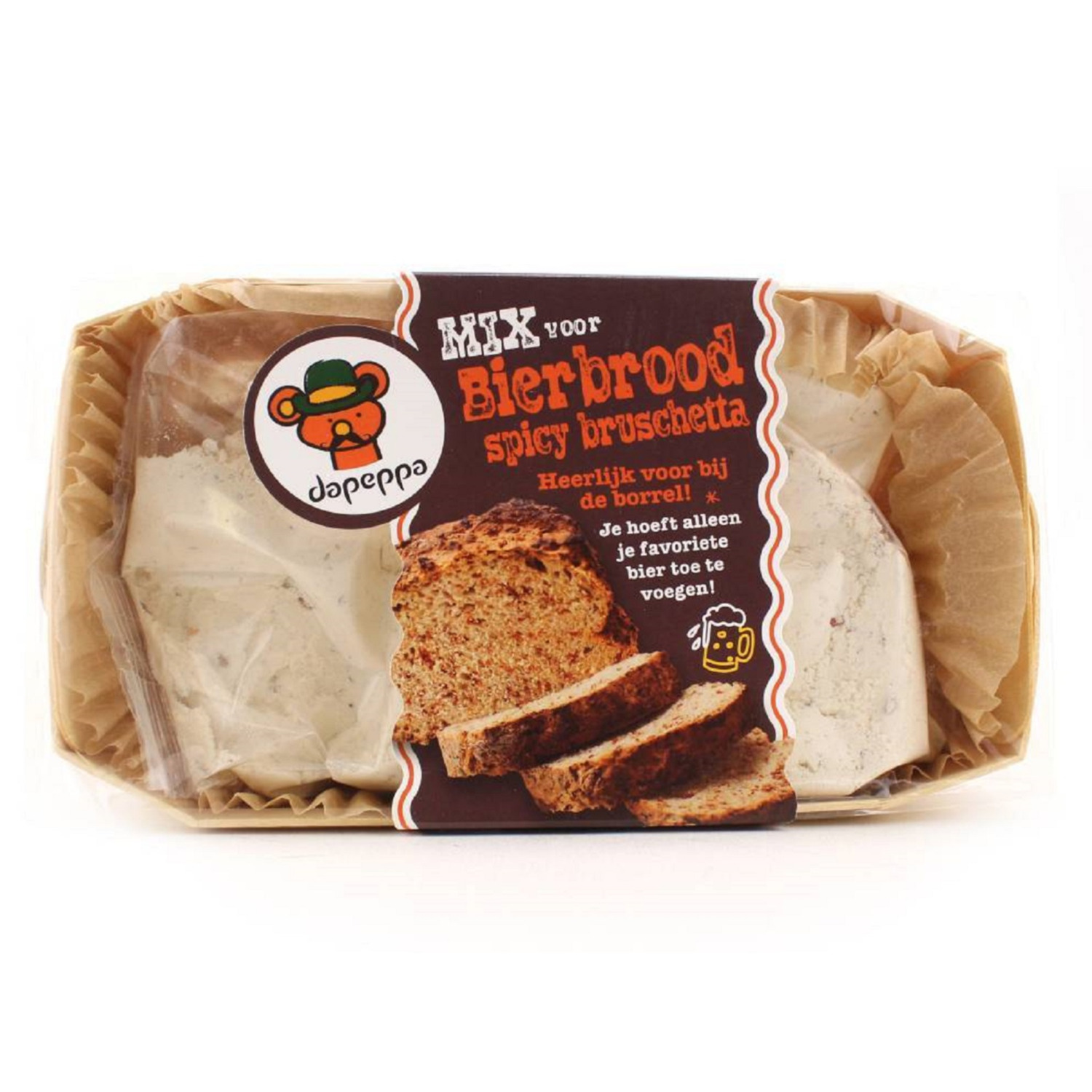 Dapeppa - Bierbrood Spicy Bruscetta 400 gram