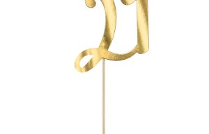 Taarttopper 21 - Goud**