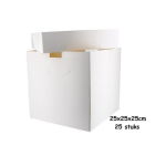 Taartdoos 25x25x25cm per 25 stuks