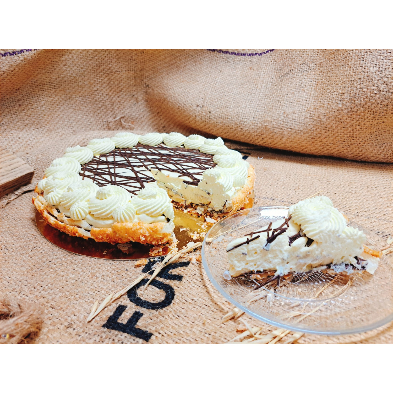 Bakpakket Bananenvlaai met bladerdeeg