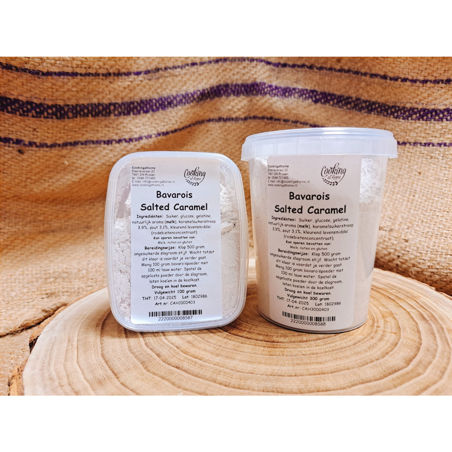 Bavarois Salted Caramel 100g