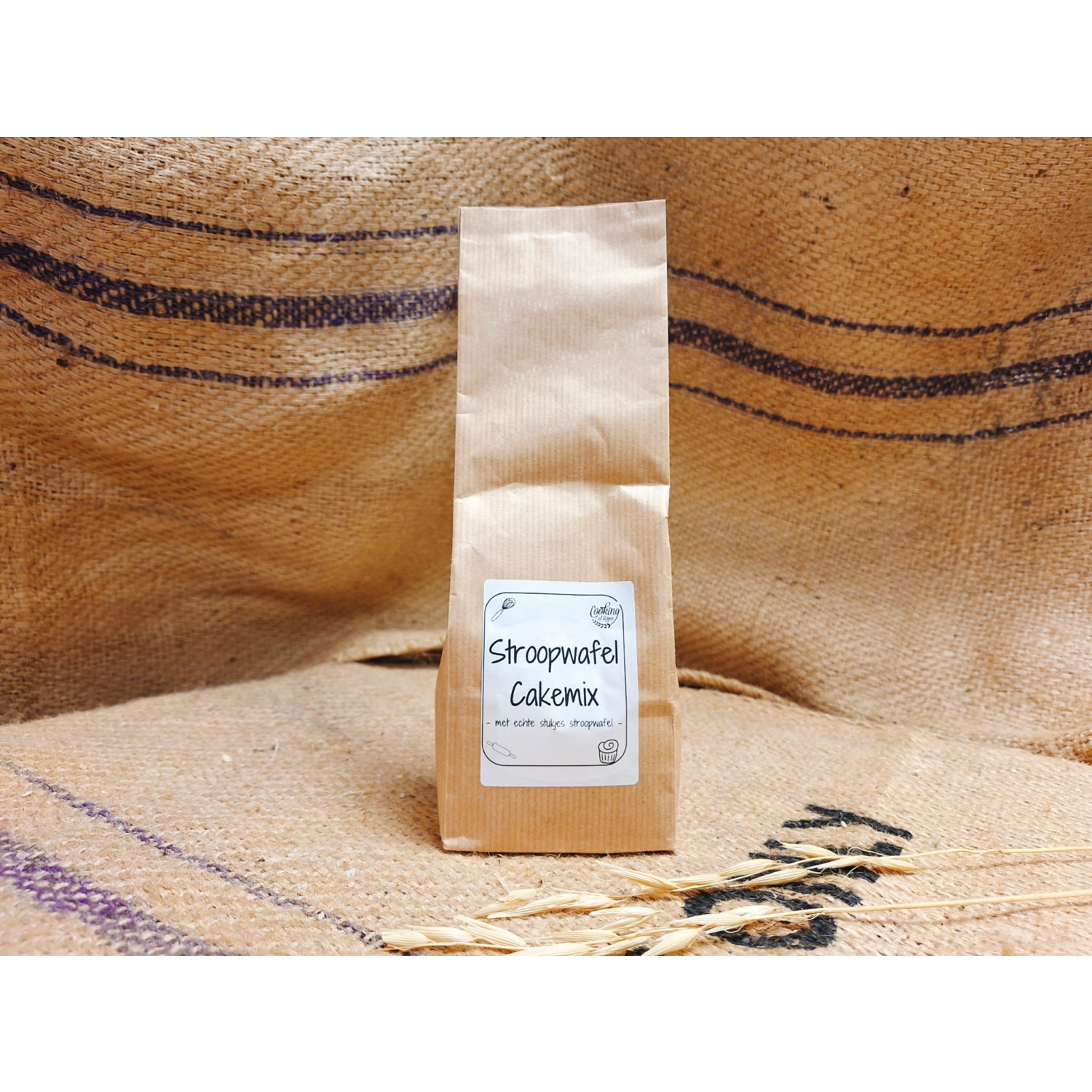Stroopwafel cakemix 400 gram (CaH)